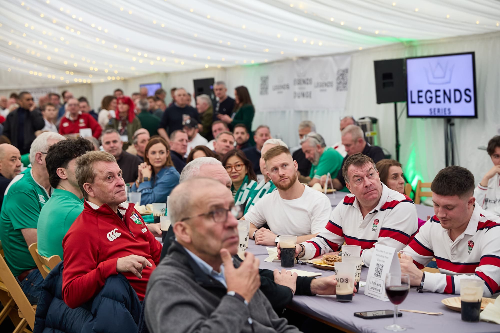 Legends Lounge — England vs Ireland, Six Nations 2026